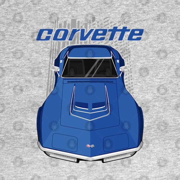 Corvette C3 - Blue by V8social